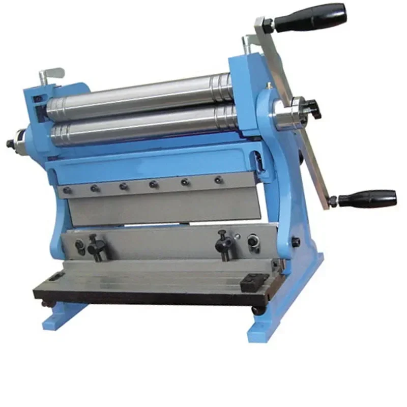Máquina de corte manual, dobra e rolamento de três propósitos Máquina de corte manual, corte de três propósitos