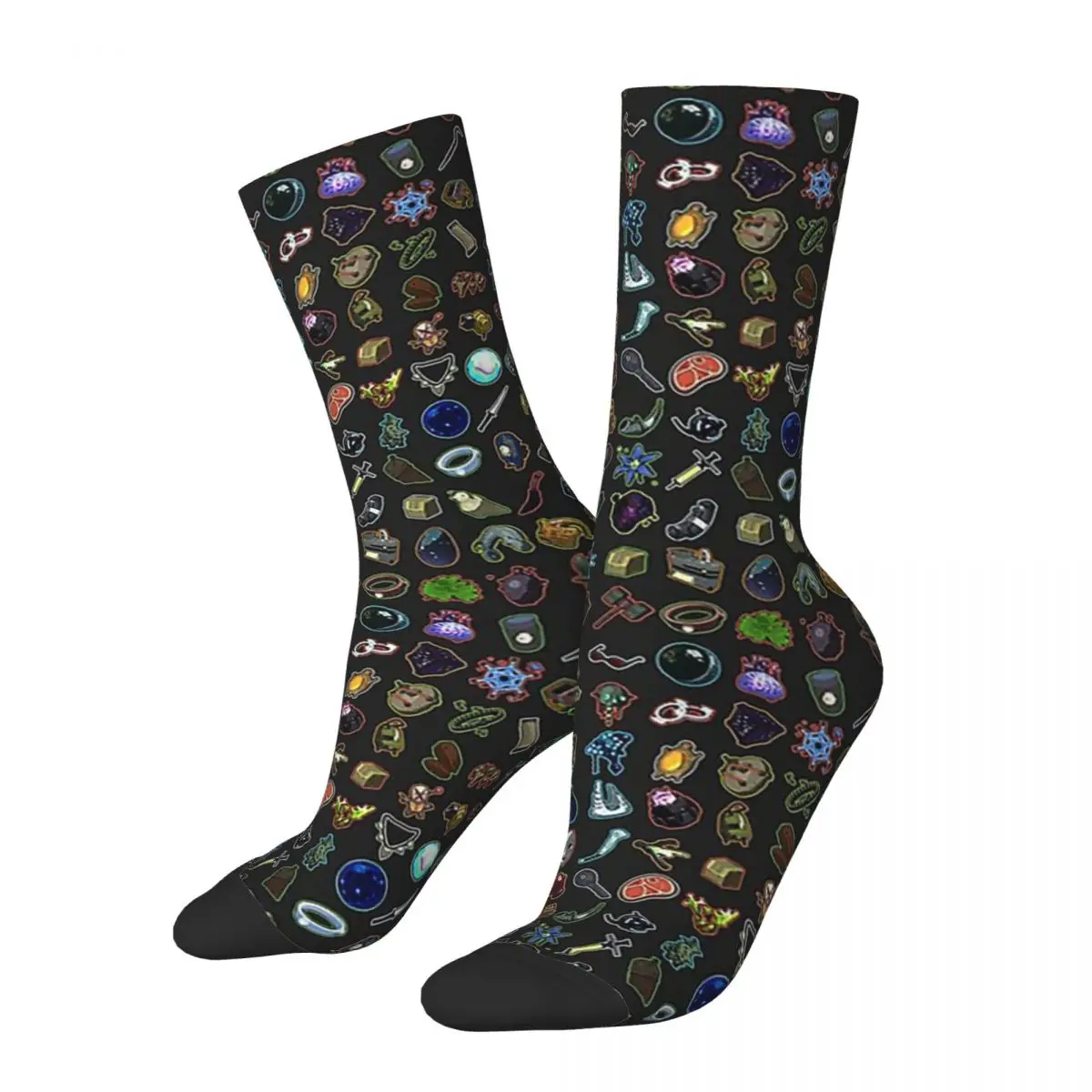 Risk Of Rain 2 Items Socks Harajuku High Quality Stockings All Season Long Socks Accessories for Unisex Gifts