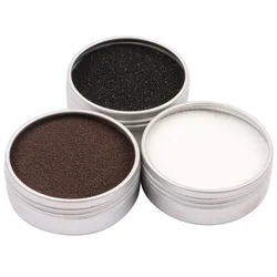 Poudre de colle KerBrian pour extension de cheveux, outils d'extension de cheveux, noir, marron, blanc, bain, 50g