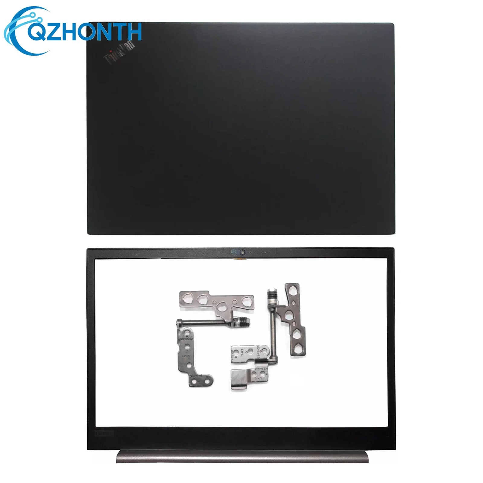 New LCD Back Cover/Front Bezel/Hinges For Lenovo Thinkpad E590 E595 02DL866 15.6