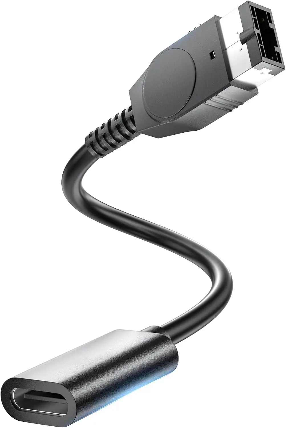 Retro Game Handheld Charger Cable USB Type-C Female to GBA SP Adapter Power Indicator For Game Boy Advance SP NDS Game Console