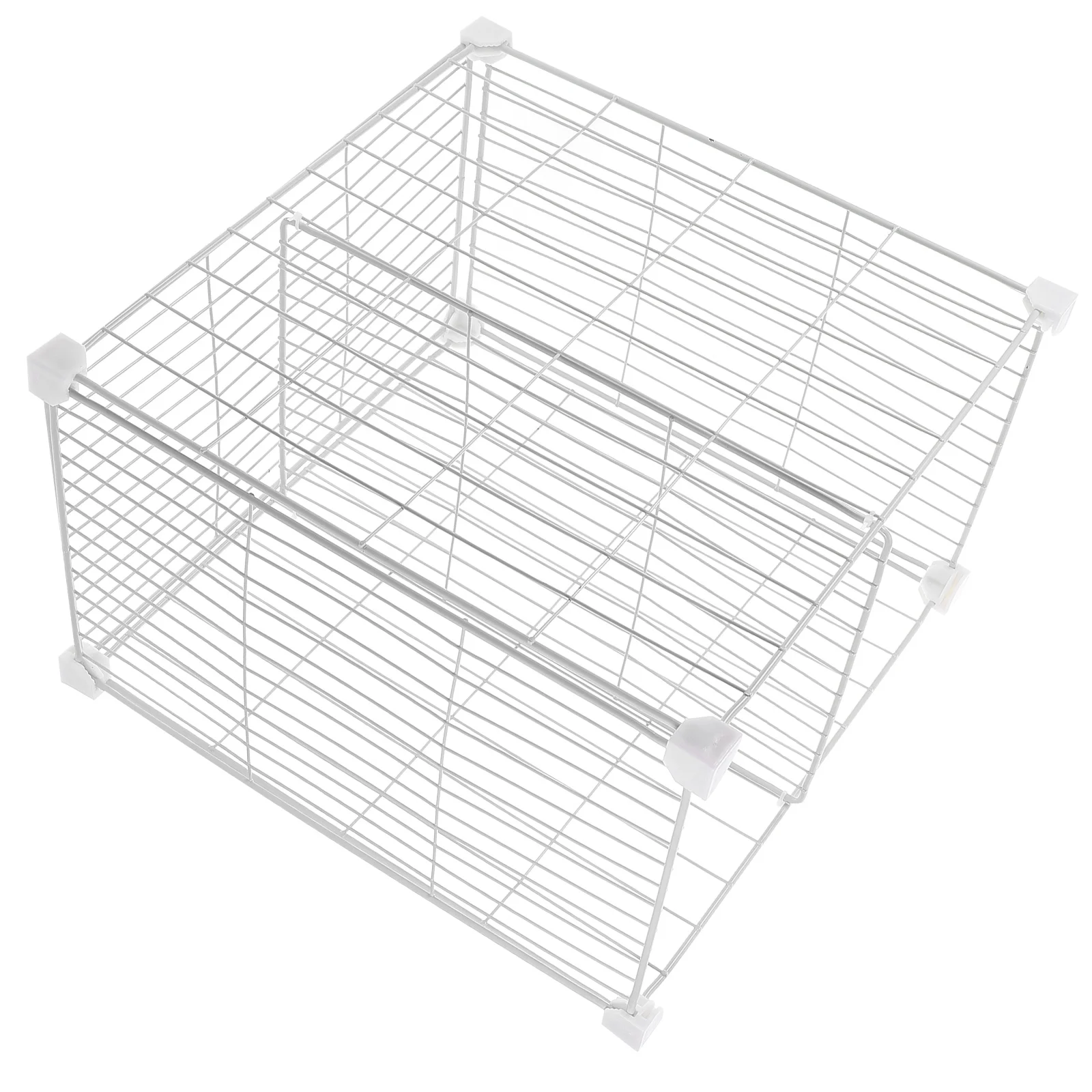 

Freezer Divider Rack Refrigerator Organization Shelves Iron Baskets for Chest Storage