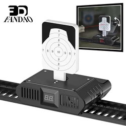 Dry Fire Laser Training Target with Counting Function Mobile induction undulating target with Moving Track 9mm Laser Cartridge