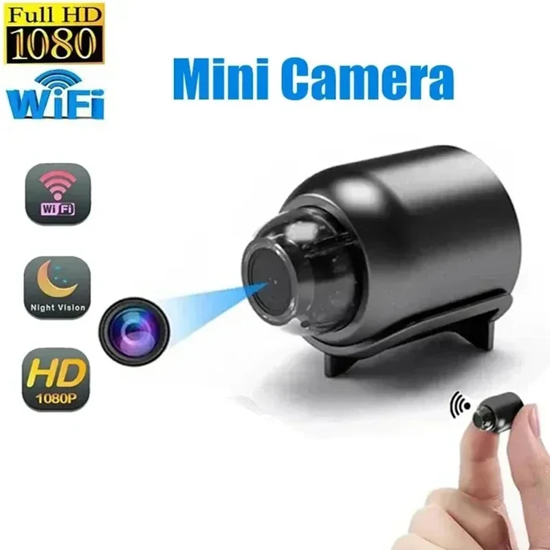 Mini caméra de sécurité intelligente X5 HD, vidéo à domicile, vidéo statique, prise en charge de la carte mémoire, caméra IP USB, 1080P