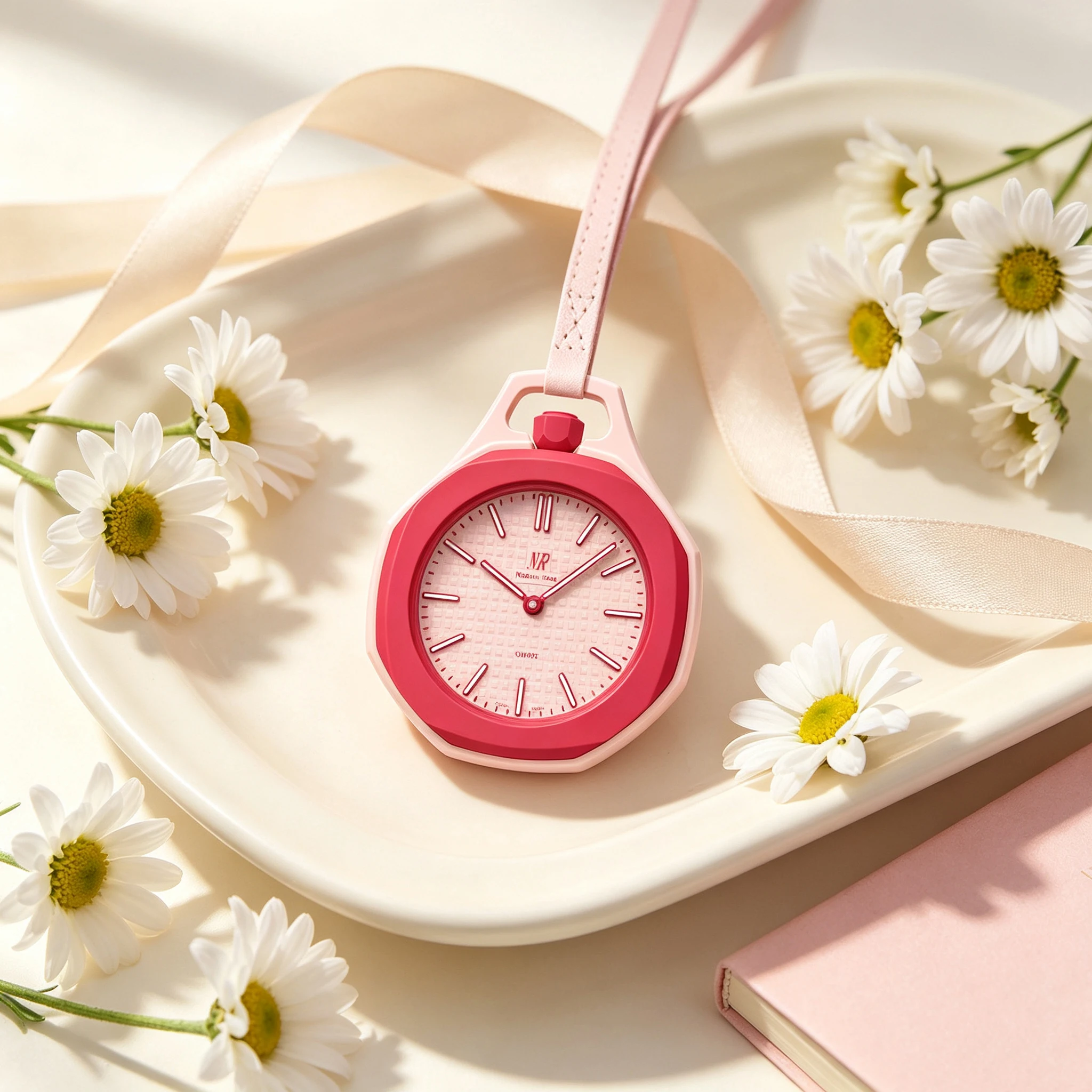 2026 Hot Sales Pocket Watch Octagonal Pop Style Necklace Quartz Movement Candy Color Quartz Watch Personality Removable - view 5