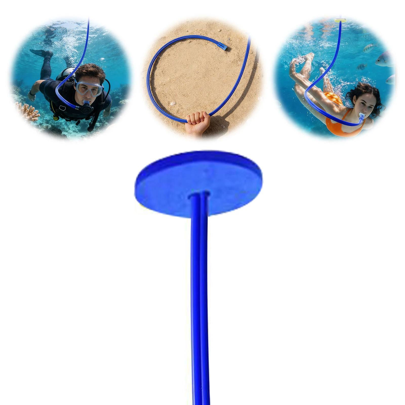 

Diving Snorkel Breathing Tube Easy To Carry Portable Swimming Diving Breathing Gear Full Dry Snorkel Equipment for Adult Youth