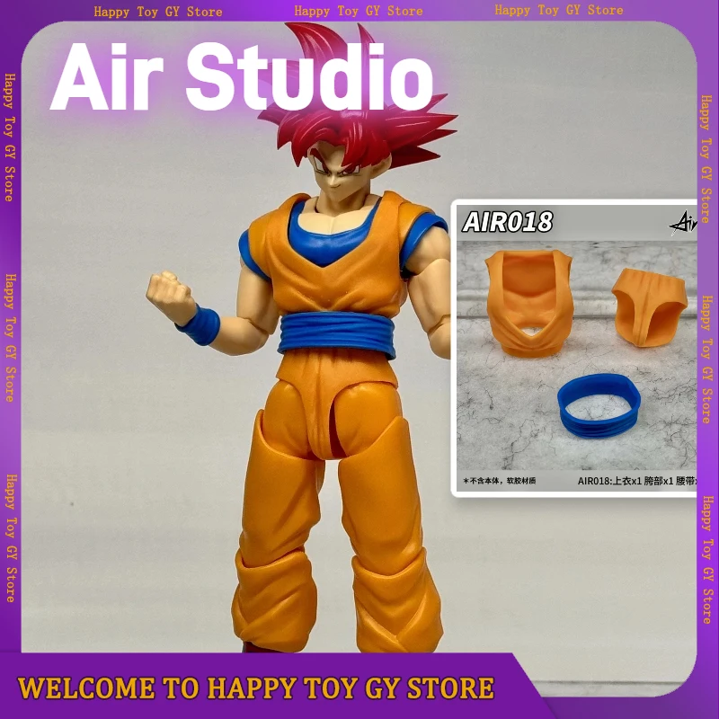 

Новая Air Studio Air018 Dragon Ball Shf Son Goku Super Saiyan God Son Goku Daima Аниме Фигурка Модель Аксессуары Игрушки Подарки