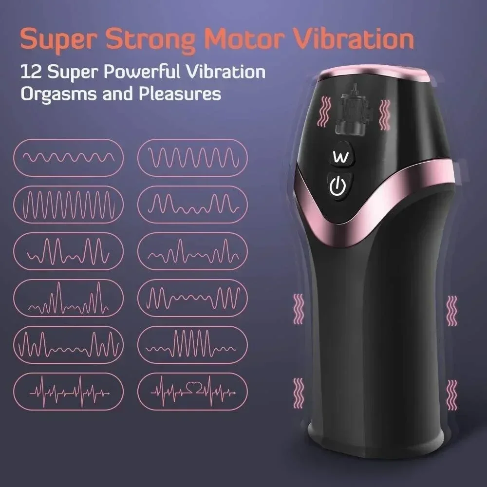 لعبة جنسية بمهبل جيب واقعية من السيليكون للرجال ، جهاز استمناء للبالغين ، اهتزاز بتردد 12 ، مستخدمي Iptv ،