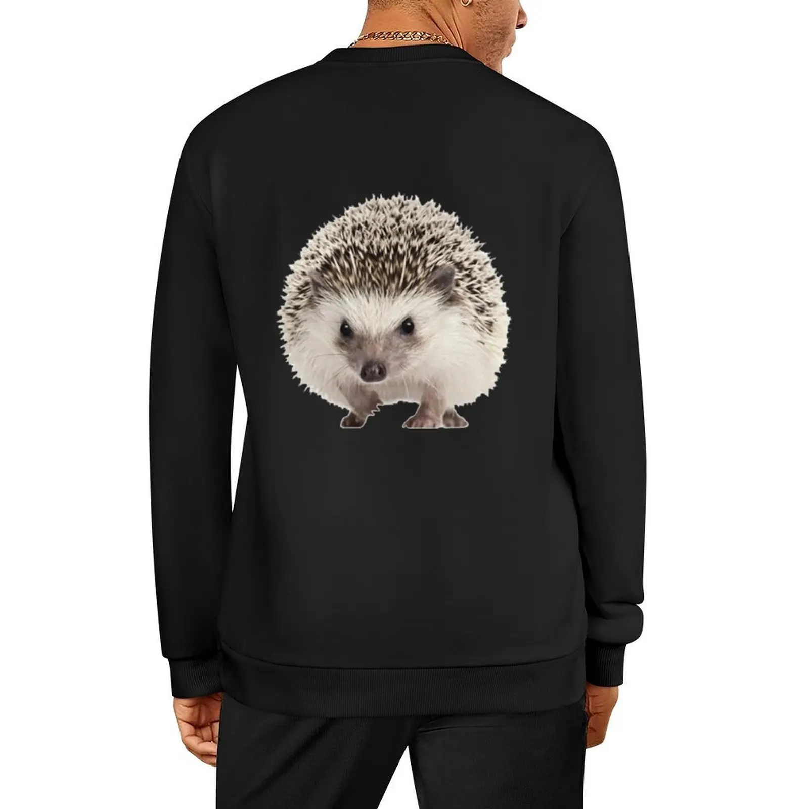 

Cute Hedgehog Pullover blouse tracksuits tracksuit men's sweat-shirt hooded sweatshirt