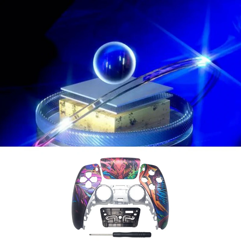 For PS5 Elite Gamepad BDM-010 1Rd Generation Version Front Cover Gamepad Replacement Top Cover Replacement Refit Part K