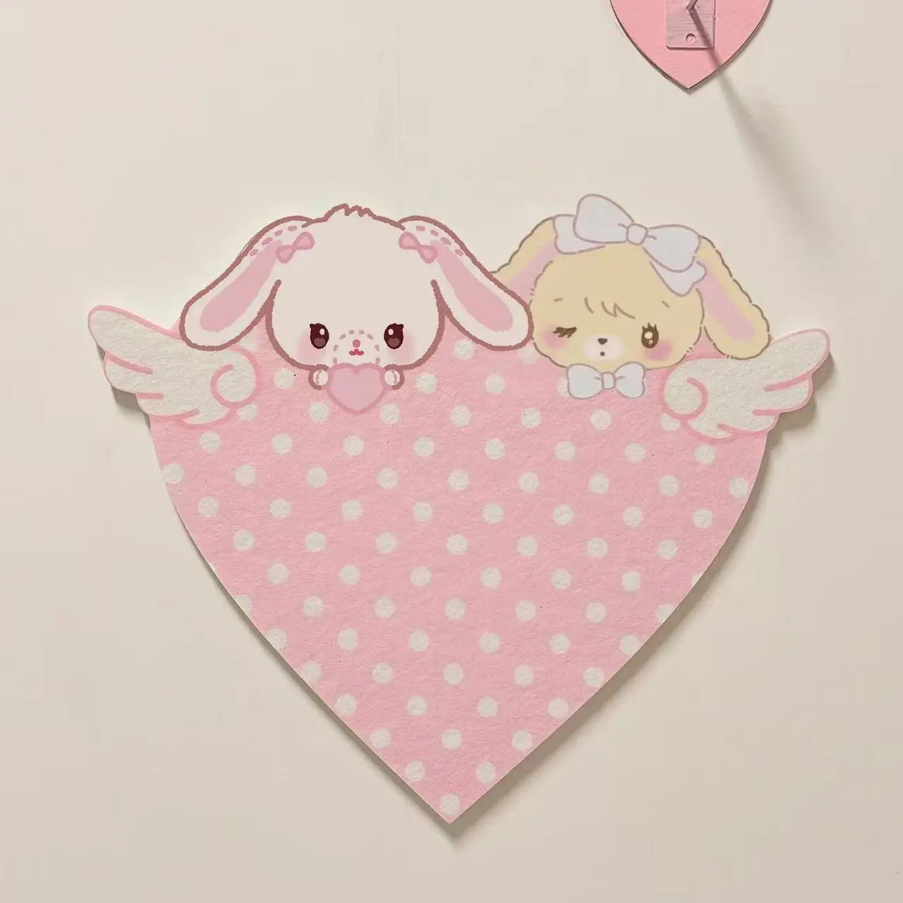 جديد لطيف الكرتون الأرنب ورأى الديكور لوحة الفلين جدار صور رسالة مجلس جدار لكمة خالية لا ضرر جدار غرفة الديكور #4