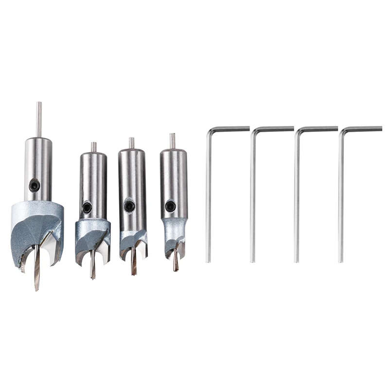 

A96I-6Mm-15Mm Carbide Woodworking Router Bit Buddha Beads Ball Knife Woodworking Tools Wooden Beads Drill Tool Milling Cutter 4P