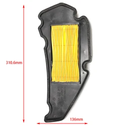 Motorcycle Air Filter For SUZUKI HAOJUE AN125 HJ125T-3 HJ125T-7 HJ125T-8 HJ125T-8A HJ125T-11 Intake Cleaner Replacement Parts