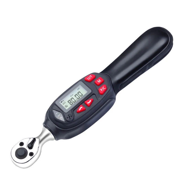 

Reversible Quick Release Ratchet Head 3/8 Inch 60Nm Digital Torque Wrench