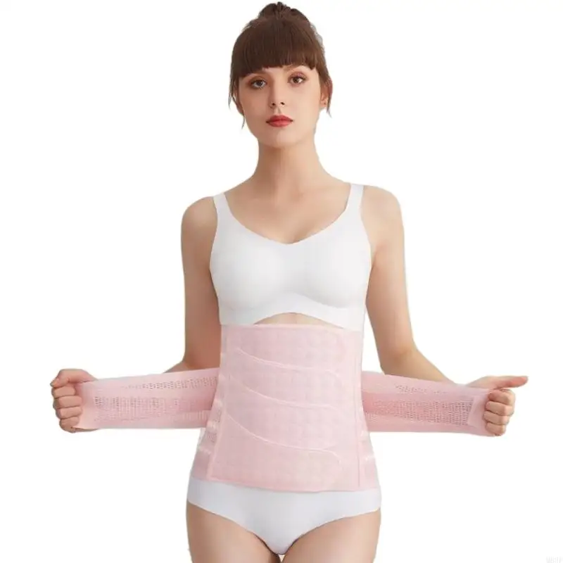 M89F Postpartum Belly Band,Postnatal Girdle Adjust Belly Wrap C-section Recovery Girdle,Abdominal Binder for Tummy Support