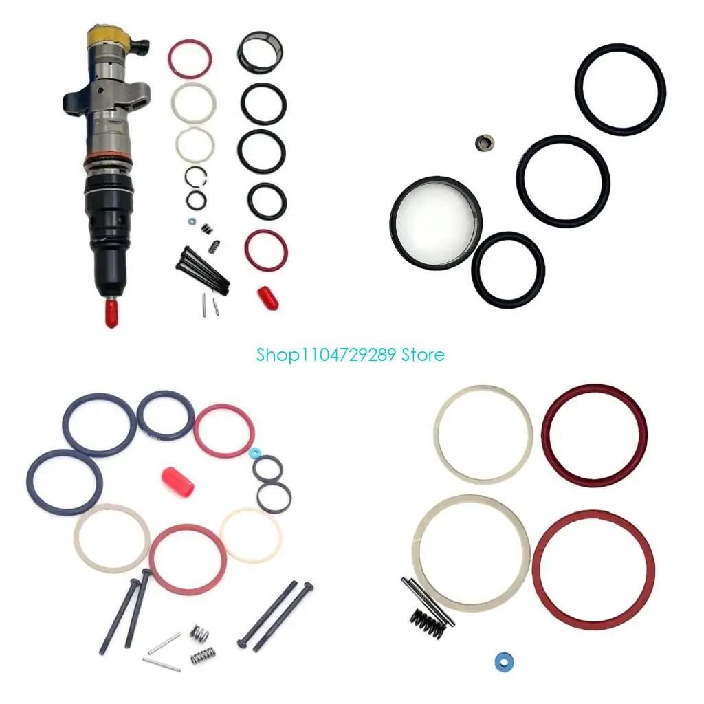 D8KE Automotive 891813 Injector Gasket Set With Enhanced Durability Features
