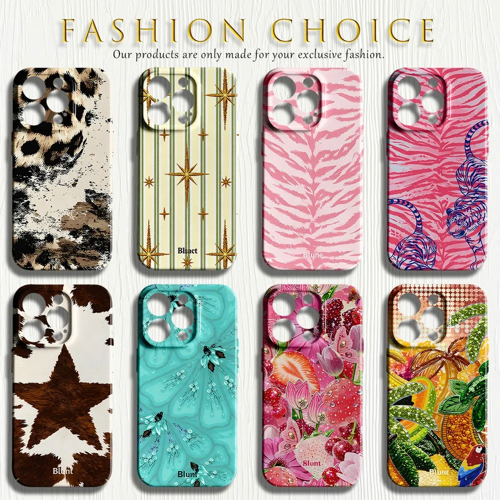 Star Stripe Blunt Glossy Film Hard Phone Case for Samsung Galaxy A27 A37 A57 A17 A07 A16 A56 A26 A36 A55 A35 A15 A54 4G 5G