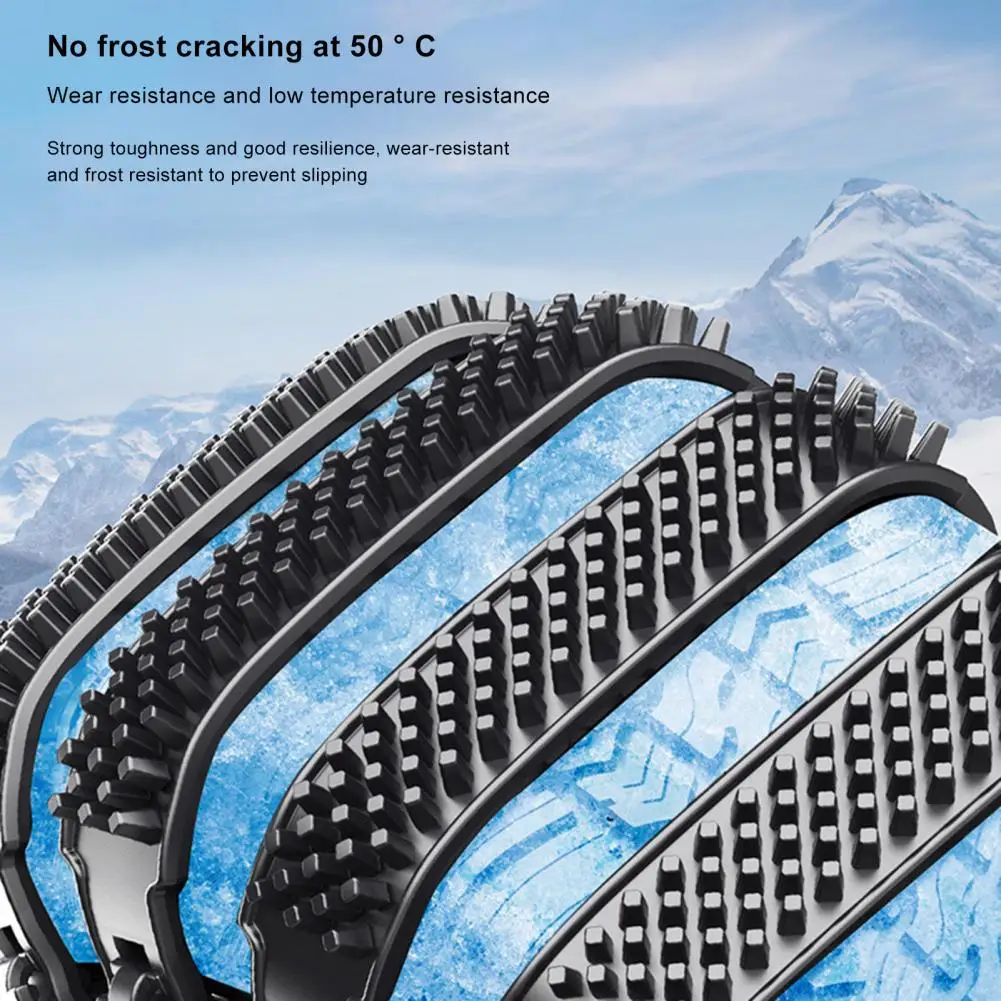 Automotive Tire Chain Universal Suv Truck Off-road Vehicle Pickup Auto Tire Wheel Emergency Security Anti-slip Chain 8pcs Car