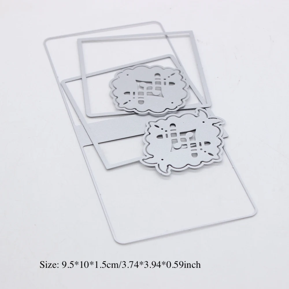 KSCRAFT Notepad and Pen Holder Metal Cutting Dies Stencils for DIY Scrapbooking Decorative Embossing DIY Paper Cards