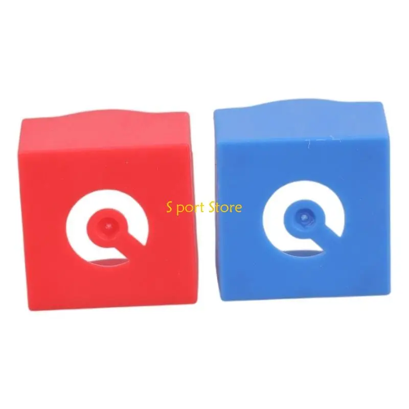 U2JB 2 قطعة حامل طباشير حمام السباحة كم حامل طباشير البلياردو حاوية حامل الطباشير