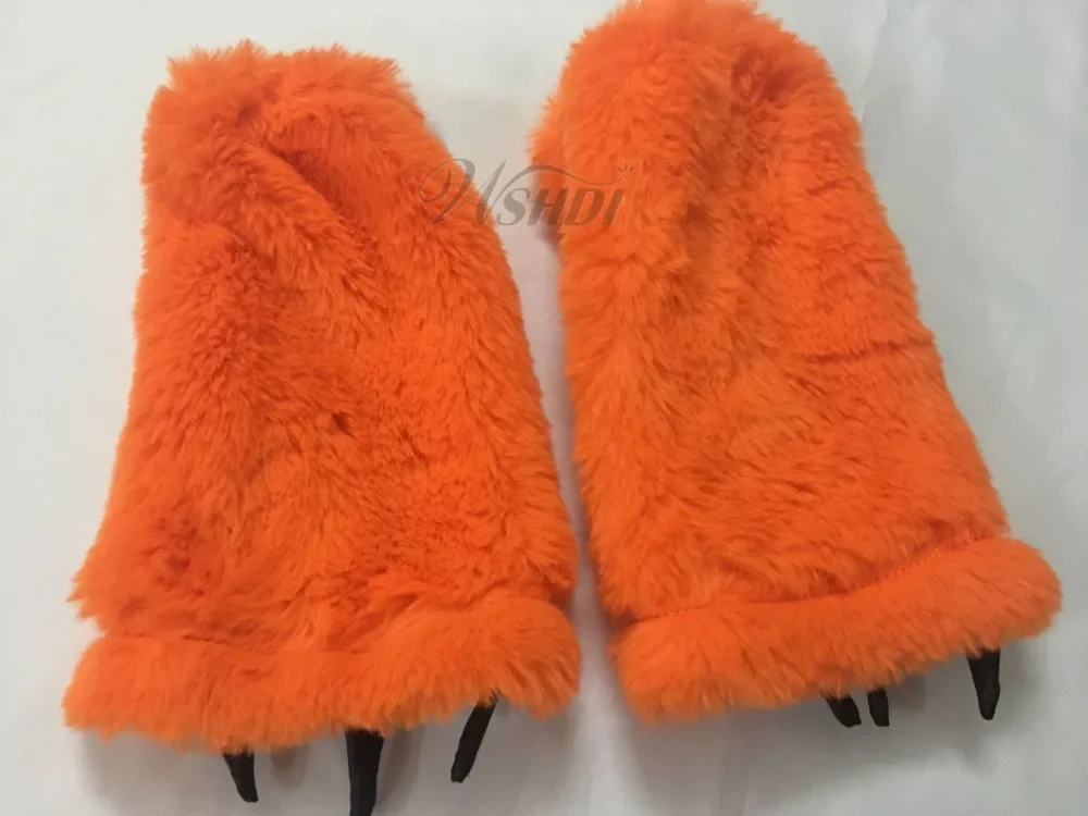 Adult Plush Animal Cosplay Costume Sexy Orange Furry Fox Outfit Cosplay Uniforms Christmas Carnaval Party Fancy Dress Full Suit