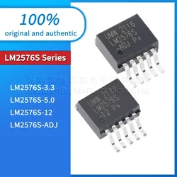 5pcs/batch LM2576S-ADJ LM2576S-12 LM2576S-5.0 LM2576S-3.3 Original genuine