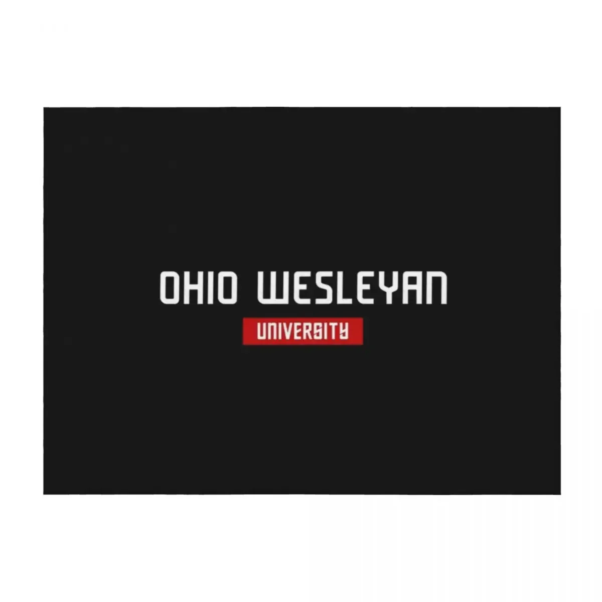 

ohio wesleyan university Throw Blanket Moving for winter Designers Comforter Blankets