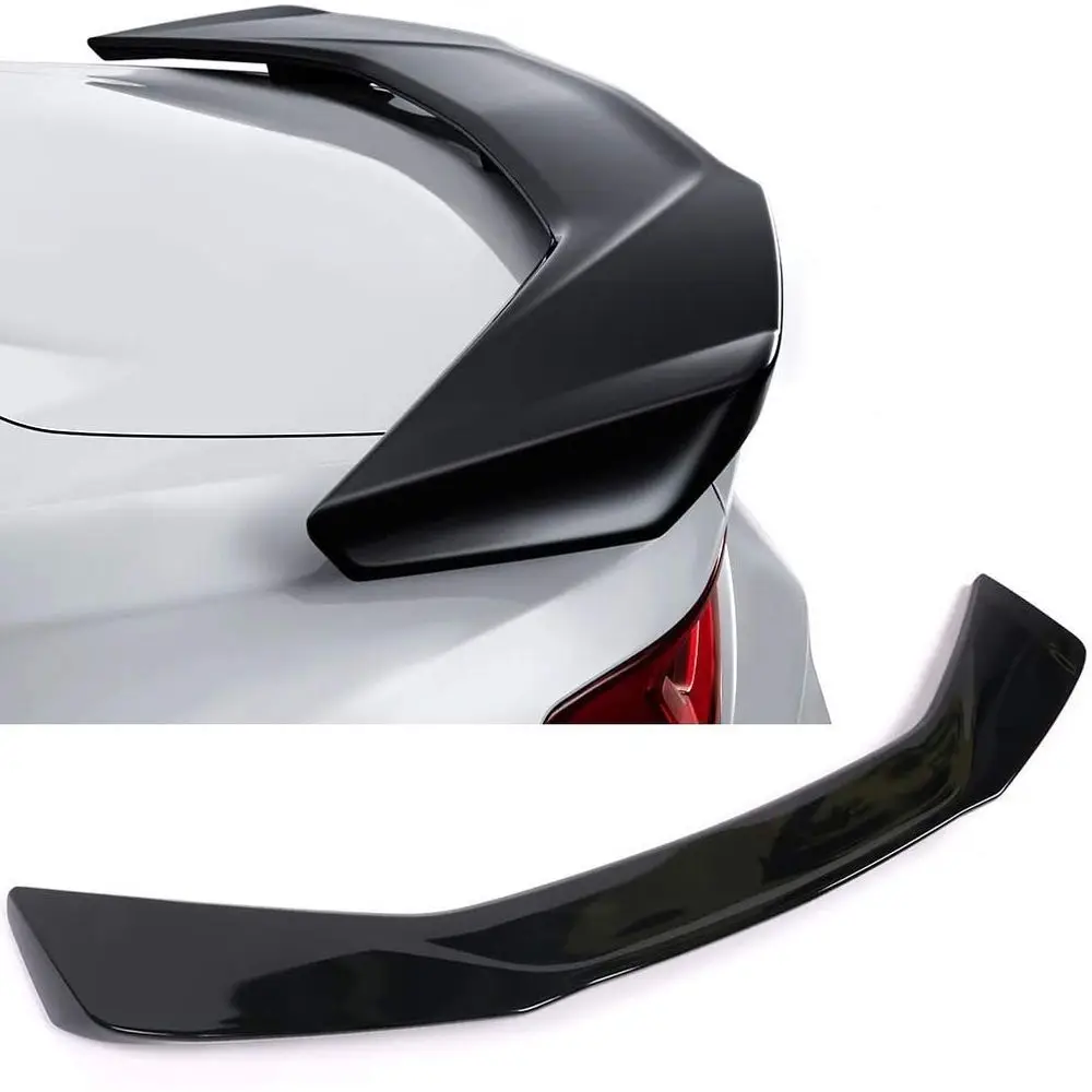 

Trunk Spoiler Compatible with 2016-2024 Chevy Camaro, ZL1 Style Glossy Black ABS Trunk Boot Lip Spoiler Wing Deck Lid By , 2017