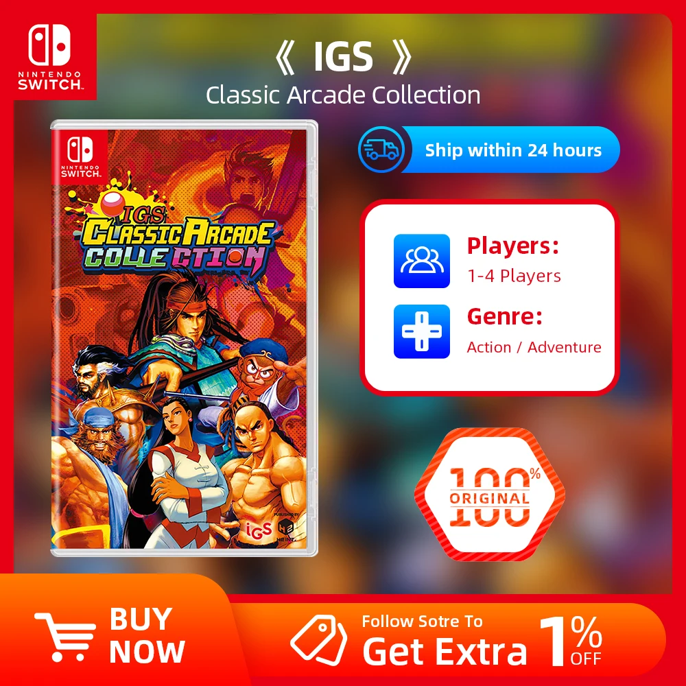IGS Switch: La Mejor Opción para Disfrutar de Clásicos de Arcade en tu Nintendo Switch OLED Lite