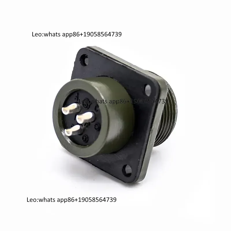 MS3102A14S-7P MS3106A14S-7S MS3108A14S-7S Compatible Connector Set 3 Pin 14S-7 MS5015 MIL Layout Industrial Power