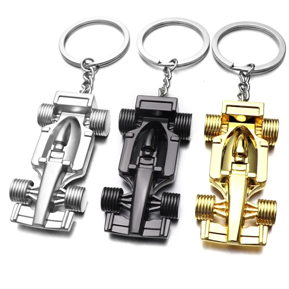 Metal F1 Keychain New Exquisite Creative Racing Car Styling Pendant Zinc Alloy Racing Activity Gift Car Keyring