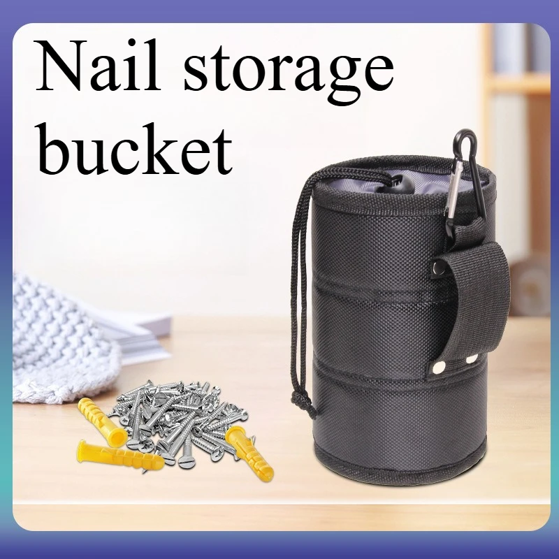 ハードウェアネイルバケット多機能厚み付けツールウエストバッグスペアパーツ耐摩耗性と頑丈なツールキット