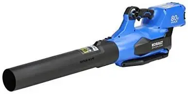 

Аккумуляторная воздуходувка для листьев 80В, 140 миль/ч, 630 CFM, бесщеточный двигатель, легкая конструкция для удобной работы на участке