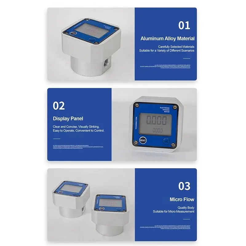ABKY-Liquid Flowmeter Elliptical Gear Flowmeter Flow Meter