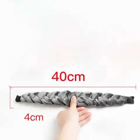 8 best sales hårflätad pannband - №2