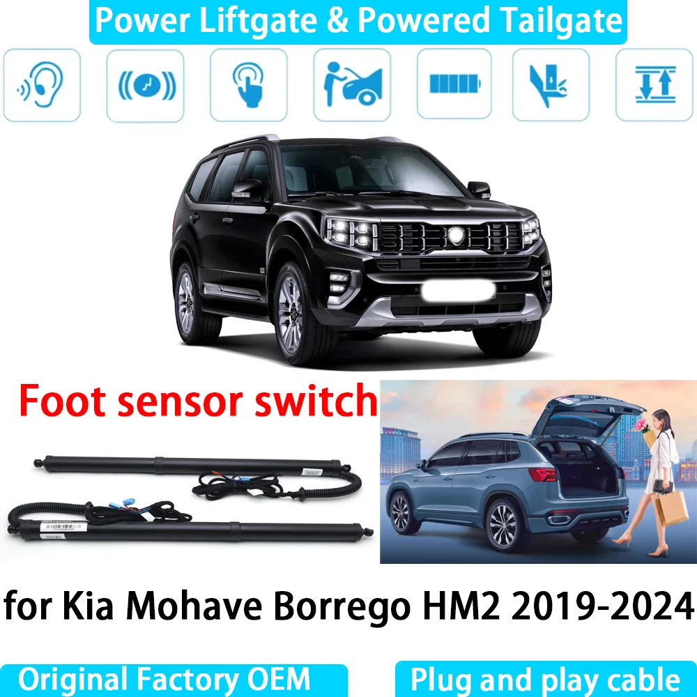 

for Kia Mohave Borrego HM2 2019-2024 Automatic Electric Power Liftgate Powered Tailgate Strut Tail Gate Lift System