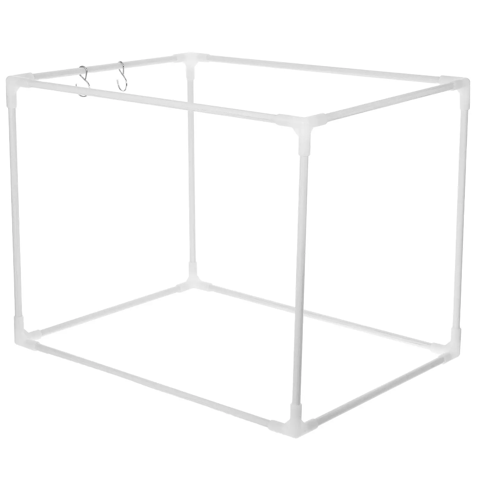 1Set Thermal Grocery Tote Support Frame Hollow Cube Plastic Inner Rod for Food Carrier Shipping Delivery Bag Mailing Bag Support view 3
