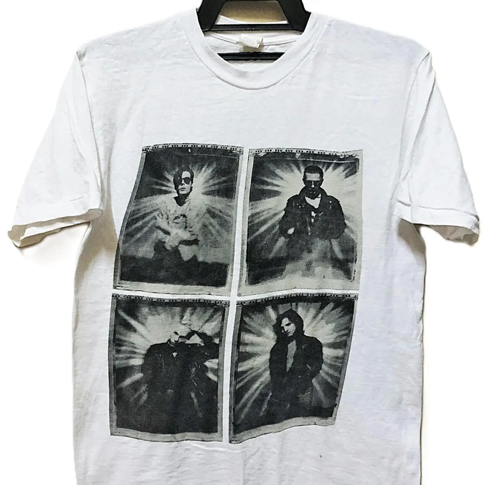Vintage 90s The SISTER OF MERCY Gothic Rock Punk Tour Concert Promo T Shirt Bauhaus vintage Washed Slightly Soft