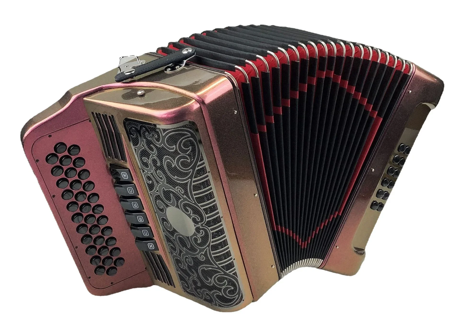 6 Transducer Full Scale Paint Gradient Accordion 34 Key 12 Bass Export Type