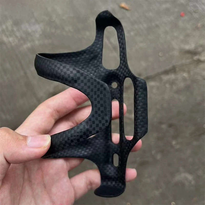 Carbon Fiber Bicycle Bike Water Bottle Cage Holder Mountain Road Bike Water Bottle Cage