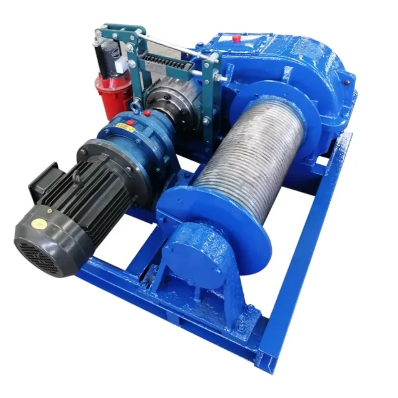 

Oil Brake Winch Power Off Self-locking Hydraulic Winch Construction Engineering Lifting Hoist Industrial Crane Equipment