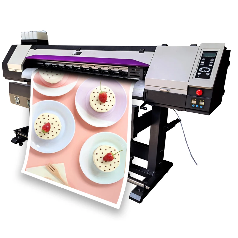 Santos Large Format Eco Solvent Inkjet Printer Manufacturer 6ft 1.8m sublimation textile printing Machine