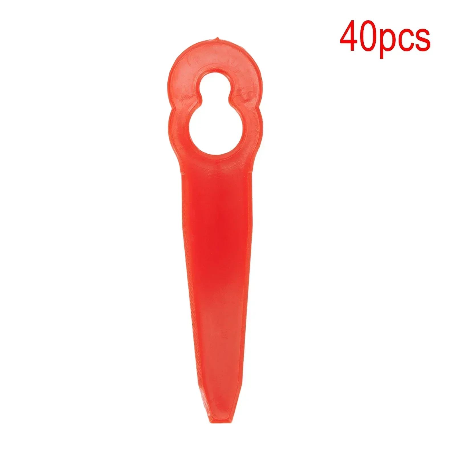 

Fashion High Quality Plastic Blades Set Red Replace Trimmer 12mm*7mm 40PCS 40pcs/Set Accessories Blade Cordless