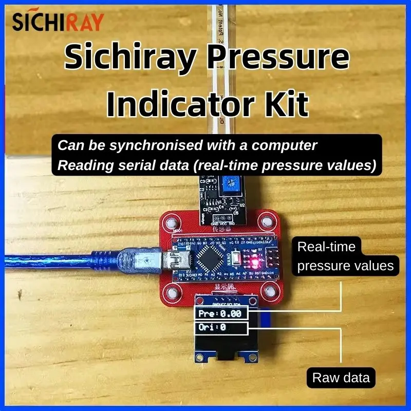 Flexiforce Thin Film Pressure Force Sensor  Piezoresistive Piezo DIY Module Electronics Education Project Kit for arduino