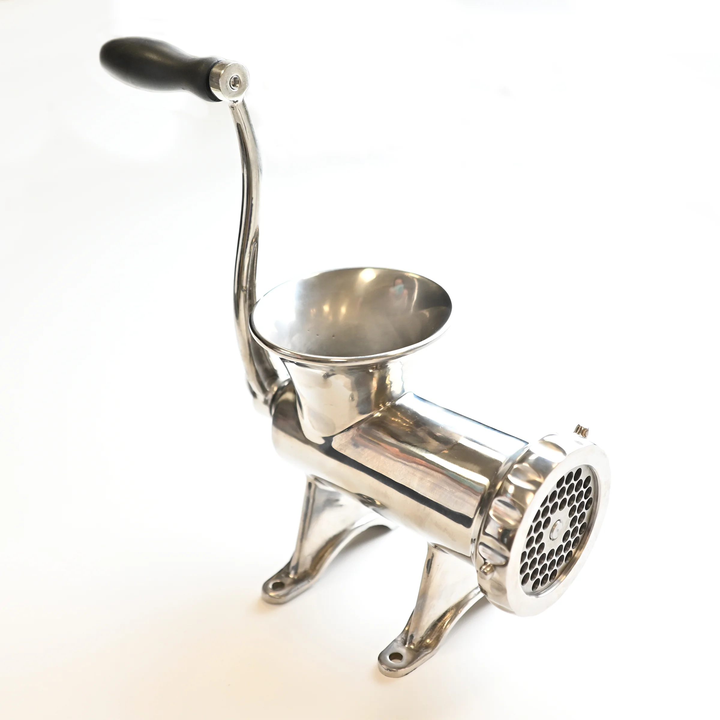 

#5 Tabletop Manual Meat Mincer Grinder Stainless Steel 301/304 Kitchen Household Use-Sizes
