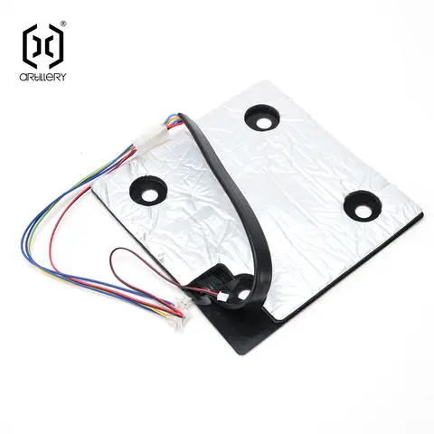 Artillery Genius Pro Impresora 3D Heatbed/HotBed Conjunto de silicona con cable de conexión de línea plana y espuma aislante