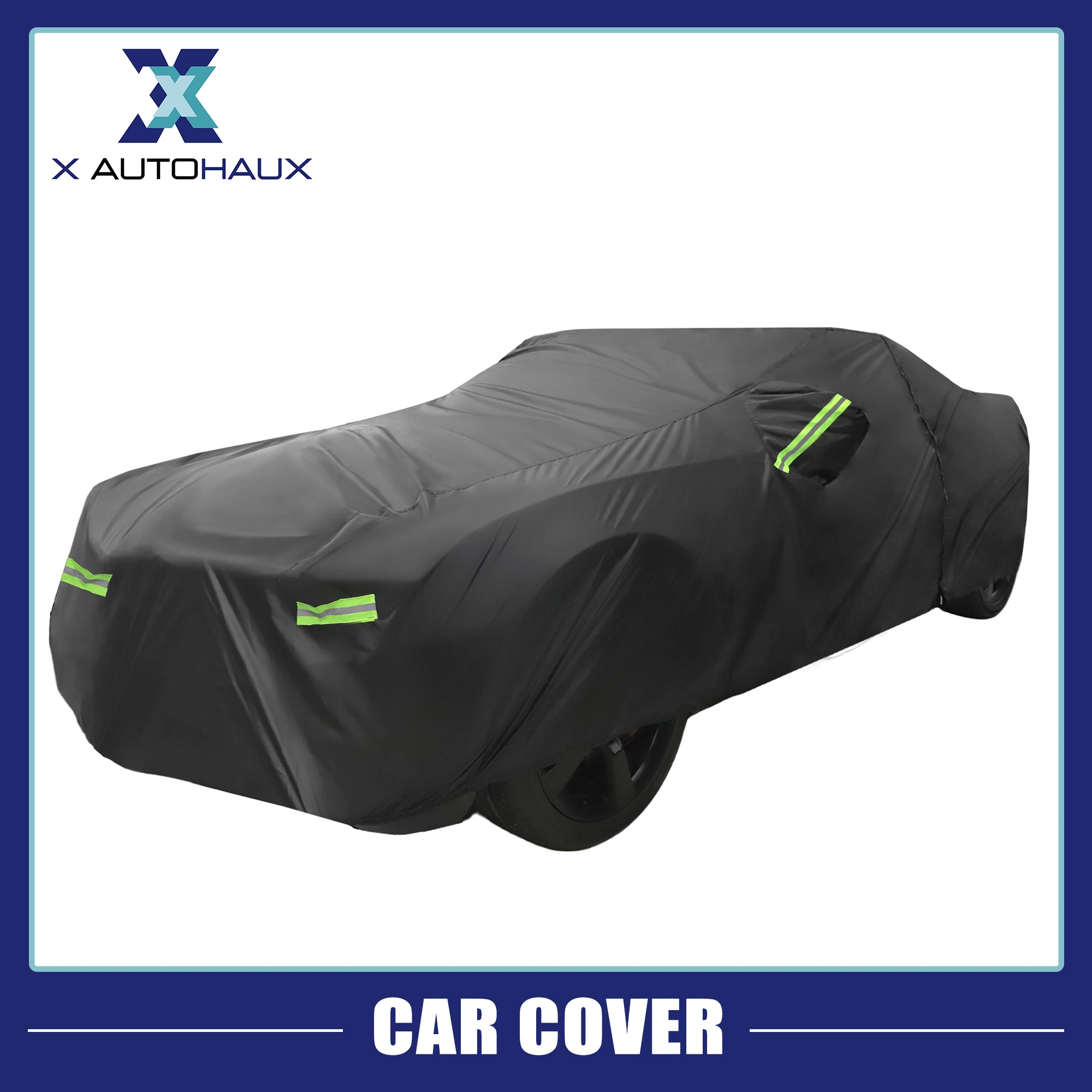 

X Autohaux Waterproof Car Cover for Dodge Challenger SXT,GT,Hellcat,Scat Pack,SE,R/T,T/A 2008-2023 Outdoor Rain Sun Protection