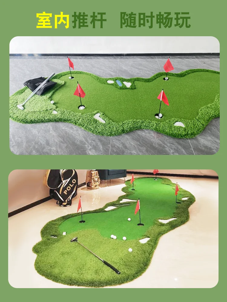 

Golf Putter Practitioner Indoor and Outdoor Mini Golf Driving Range Putter Practice Blanket Support Customization