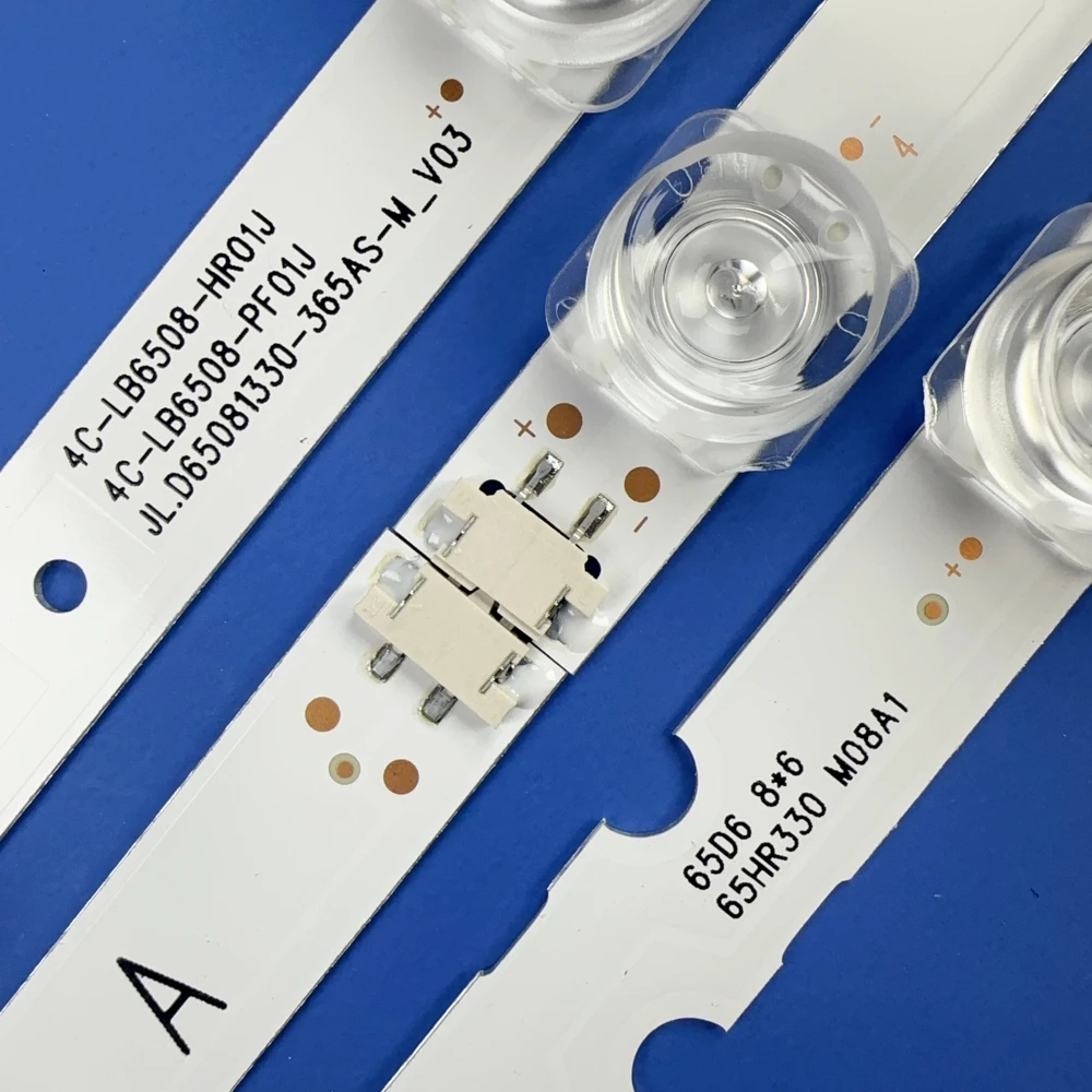 Striscia LED per Thomson 65P65US TCL 65DP600 65S425TMBA 65EP660 L65P65US 65S421 65HR330M08A1 4C-LB6508-HR01J PF01J 65ud6326