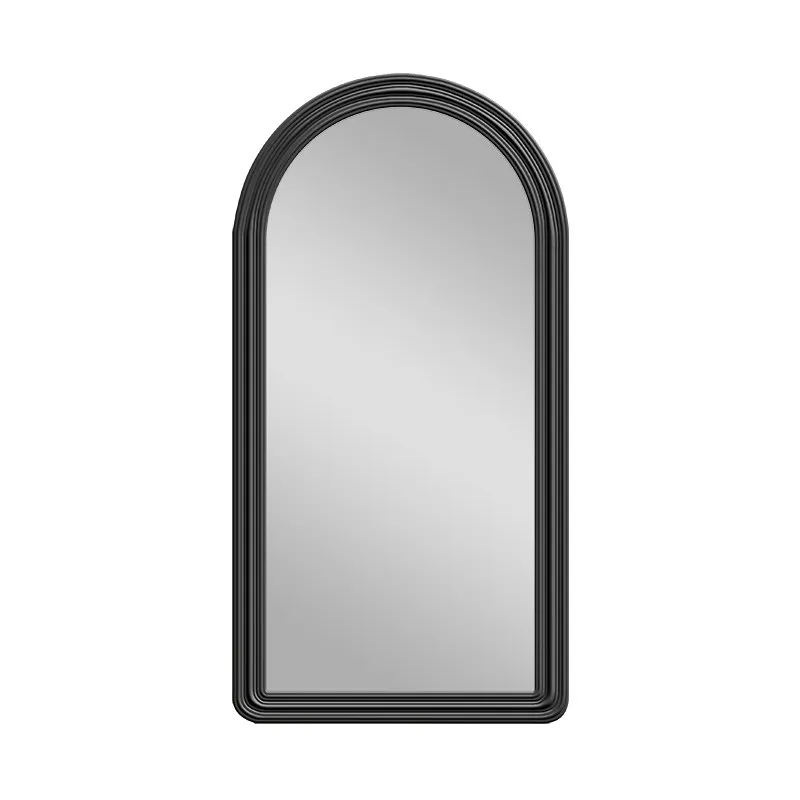 

Nordic full body full-length simple floor household wall-mounted arched wall ins wind fitting